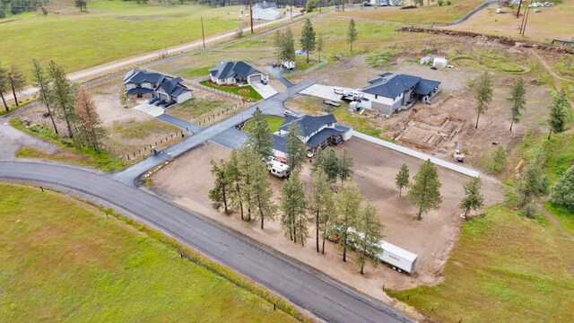 5125 N Ellie Ln, Spokane, WA 99217 - aerial overview of property's location with rural landscape