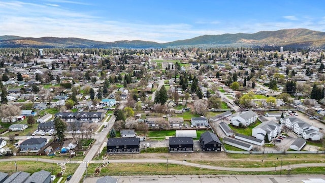 202 S Union Road Building B, Unit 102, Spokane, WA 99206 - aerial view of property and surrounding area featuring a mountainous background and nearby suburban area