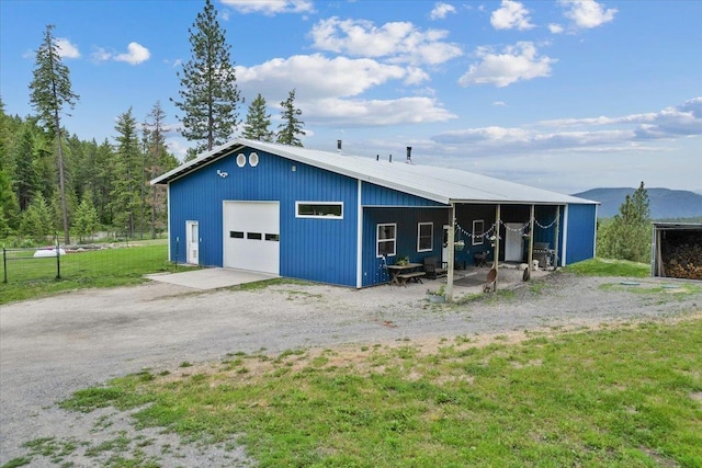 2559F United Copper Mine Rd, Chewelah, WA 99109 - detached garage with driveway