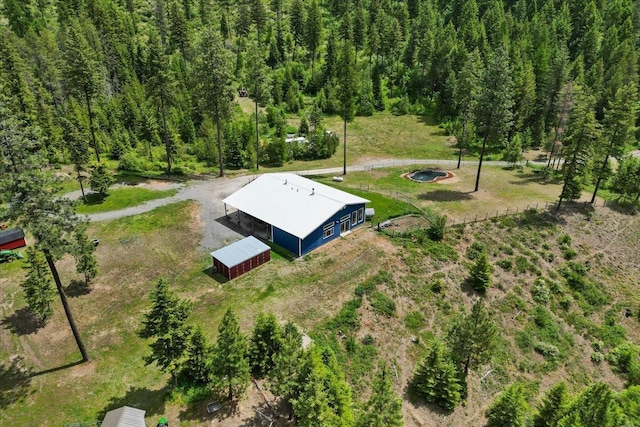 2559F United Copper Mine Rd, Chewelah, WA 99109 - aerial view of property and surrounding area
