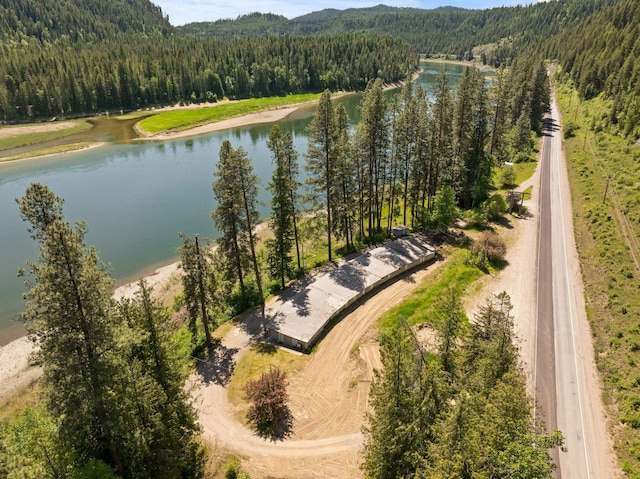 8612 31st Hwy, Ione, WA 99139 - aerial view of a heavily wooded area and a nearby body of water