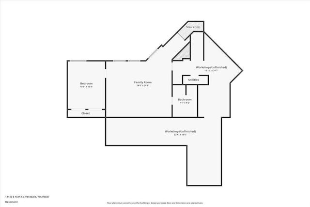 14410 E 45th Ct, Veradale, WA 99037 - property floor plan