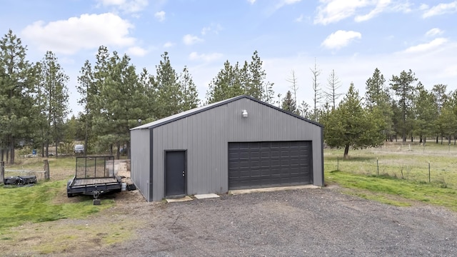 39810 N Hardesty Ln, Elk, WA 99009 - view of detached garage