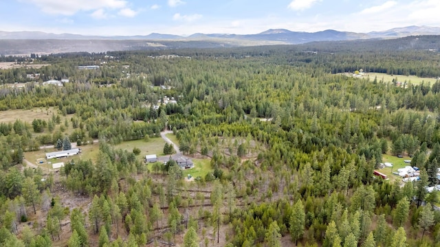 39810 N Hardesty Ln, Elk, WA 99009 - bird's eye view of a forest and mountains