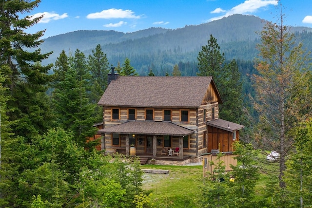 4165 S Varnum Pr, Coeur D Alene, ID 83814 - mountain view with a forest