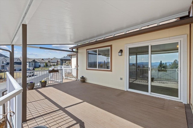 8626 E Sugar Pine Ln, Spokane, WA 99217 - deck with a residential view