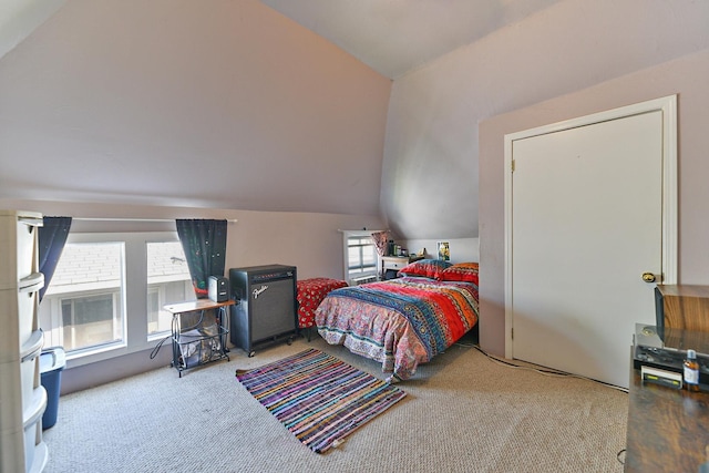 2321 W Boone Ave, Spokane, WA 99201 - carpeted bedroom with vaulted ceiling