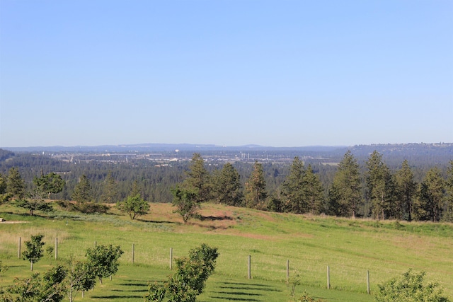 17323 N Lower Greenbluff Rd, Colbert, WA 99005 - view of mountain background featuring rural landscape and a heavily wooded area