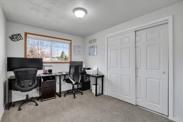 10104 E 13th Ave, Spokane Valley, WA 99206 - office space featuring carpet flooring, baseboards, and a textured ceiling