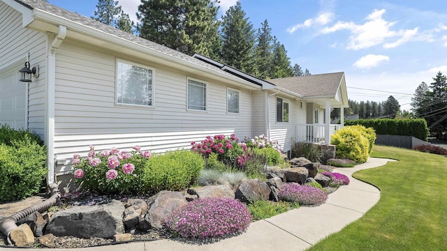 3404 W Excell Ave, Spokane, WA 99208 - view of side of property featuring a yard and roof with shingles