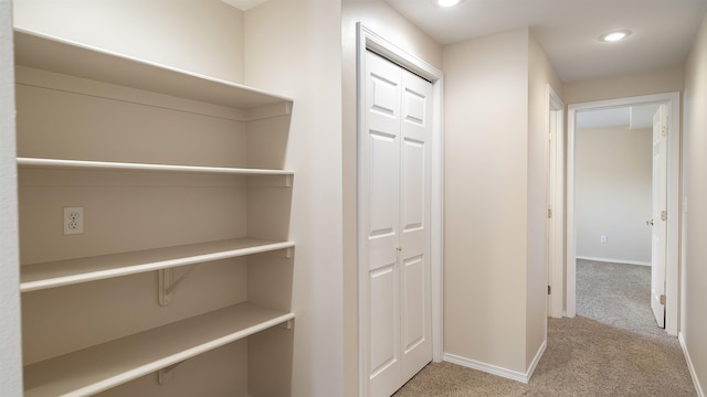 3404 W Excell Ave, Spokane, WA 99208 - hall with carpet floors, baseboards, and recessed lighting