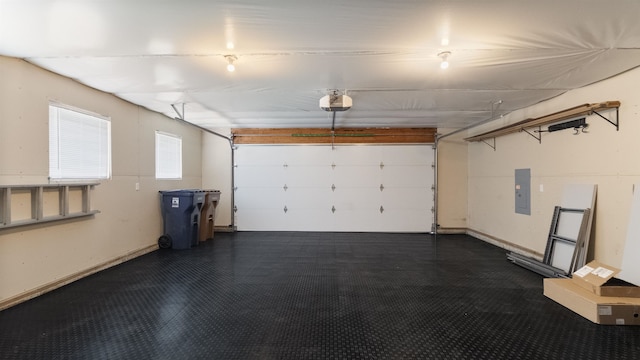 3404 W Excell Ave, Spokane, WA 99208 - garage with electric panel and a garage door opener