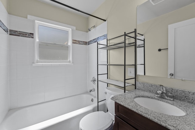 5607 N Elgin St, Spokane, WA 99205 - full bath featuring toilet,  shower combination, and vanity