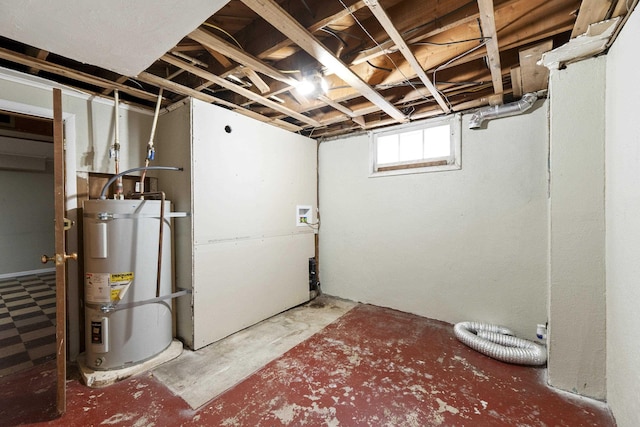 5607 N Elgin St, Spokane, WA 99205 - basement with strapped water heater