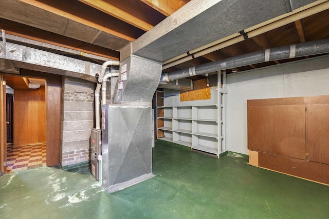 5607 N Elgin St, Spokane, WA 99205 - view of unfinished basement