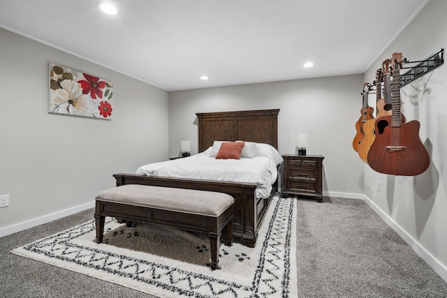 12327 E Sioux Cir, Spokane Valley, WA 99206 - bedroom featuring carpet floors, recessed lighting, and baseboards