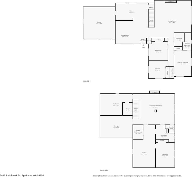 12327 E Sioux Cir, Spokane Valley, WA 99206 - home floor plan
