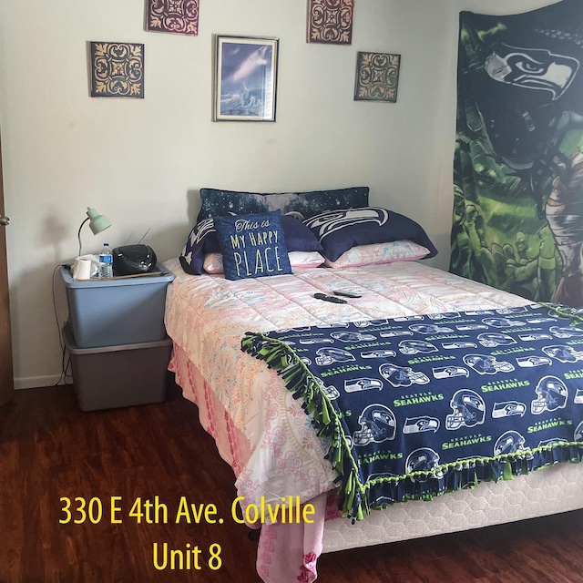 330 E 4th Ave, Colville, WA 99114 - bedroom with wood finished floors