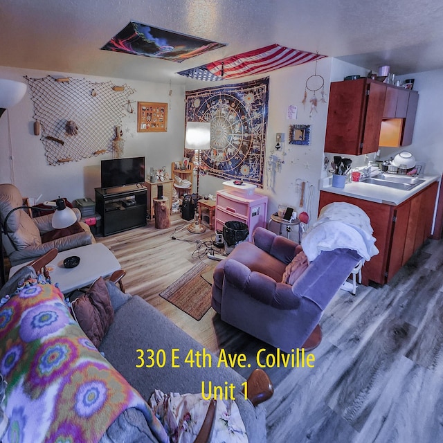 330 E 4th Ave, Colville, WA 99114 - living room with wood finished floors