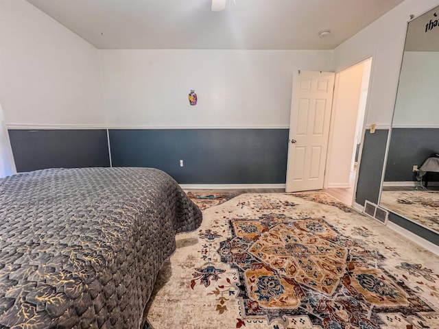 4015 N Ash St, Spokane, WA 99205 - carpeted bedroom with a ceiling fan and baseboards