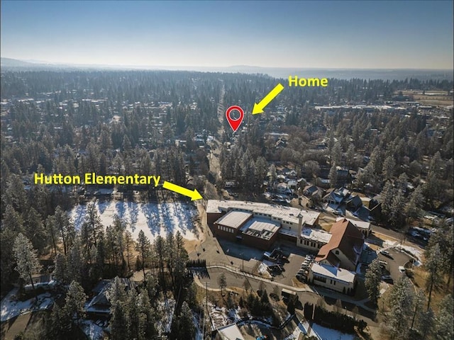 2828 S Arthur St, Spokane, WA 99203 - view of property location featuring a forest