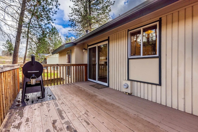 4116 W Indian Trail Rd, Spokane, WA 99208 - view of wooden deck