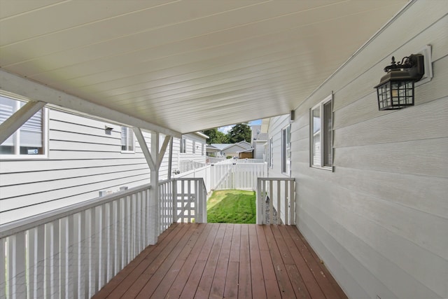 11103 E Main Ave, Spokane Valley, WA 99206 - wooden deck with a gate