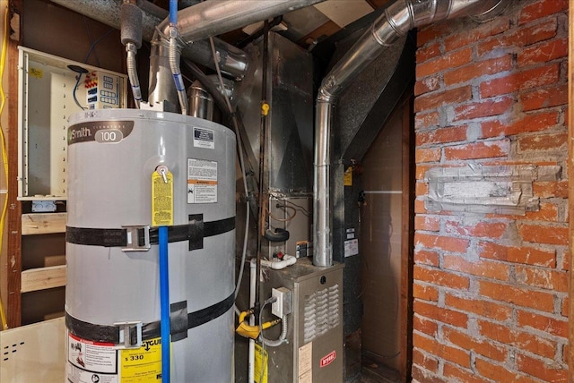 1403 N Farr Rd, Spokane, WA 99206 - utilities with strapped water heater