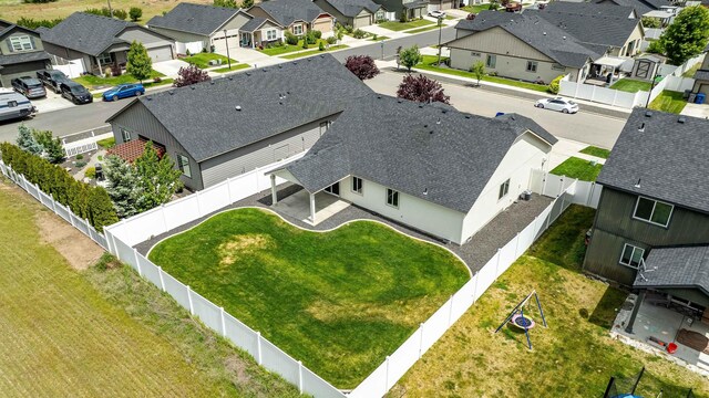 822 S Oswald St, Spokane, WA 99224 - aerial perspective of suburban area