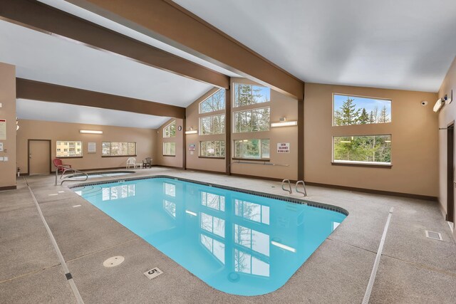 28600 N Mt Spokane Park Dr Unit 603, Mead, WA 99021 - view of indoor pool