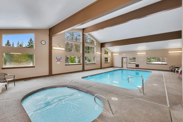 28600 N Mt Spokane Park Dr Unit 603, Mead, WA 99021 - view of indoor community pool