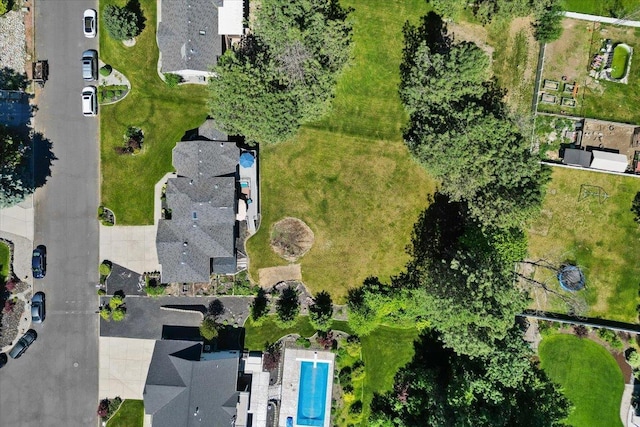 4510 E Bixel Ct, Mead, WA 99021 - aerial overview of property's location with a pool