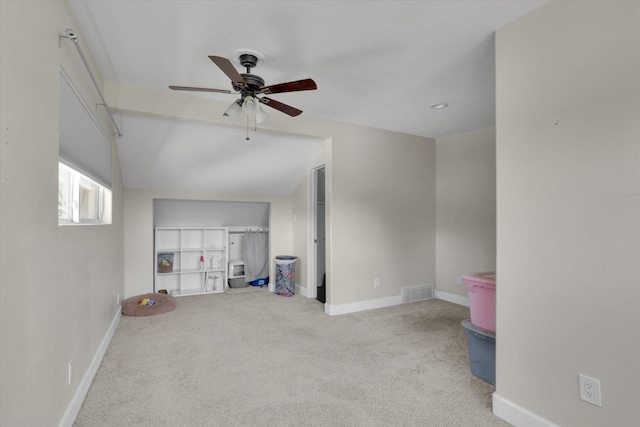 7312 E Euclid Ave, Spokane Valley, WA 99212 - carpeted spare room with a ceiling fan and baseboards