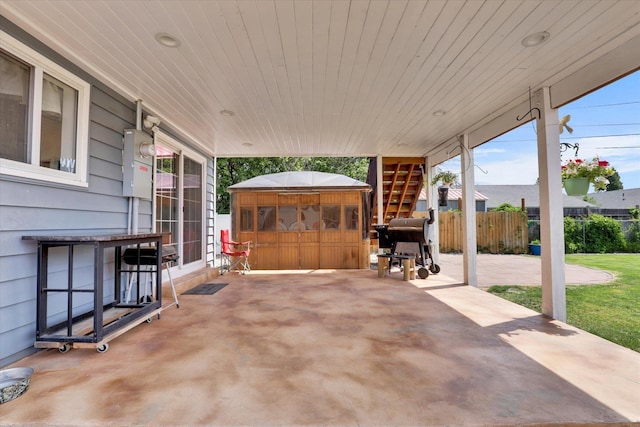 7312 E Euclid Ave, Spokane Valley, WA 99212 - view of patio / terrace featuring grilling area