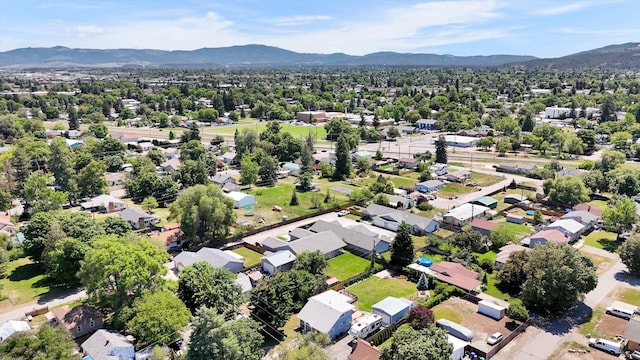 7312 E Euclid Ave, Spokane Valley, WA 99212 - aerial perspective of suburban area with mountains