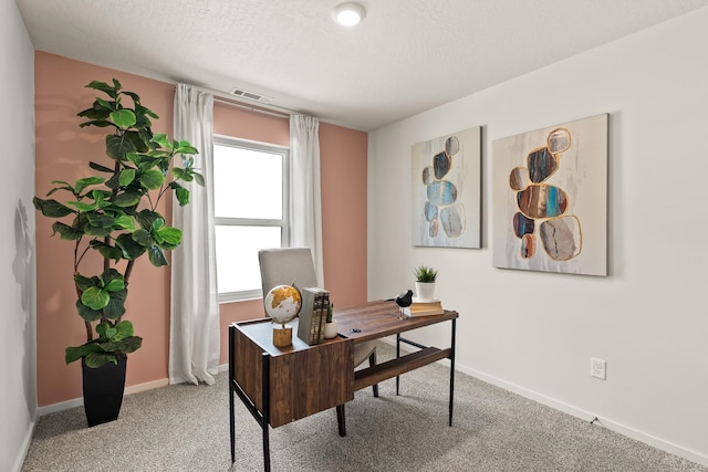 5111 E Frederick Ave, Spokane, WA 99217 - carpeted office with baseboards and a textured ceiling