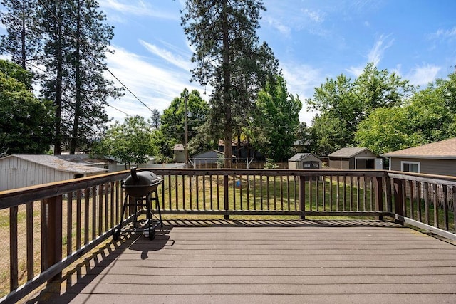 4238 E 24th Ave, Spokane, WA 99223 - wooden terrace featuring grilling area