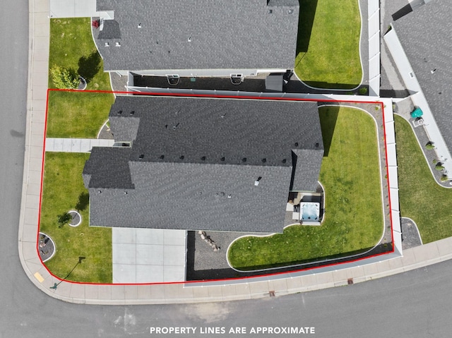 1217 E Granary Ct, Spokane, WA 99208 - view of subject property featuring property parcel outlined