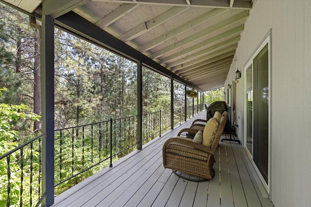 6913 S Ben Burr Rd, Spokane, WA 99223 - view of sunroom / solarium