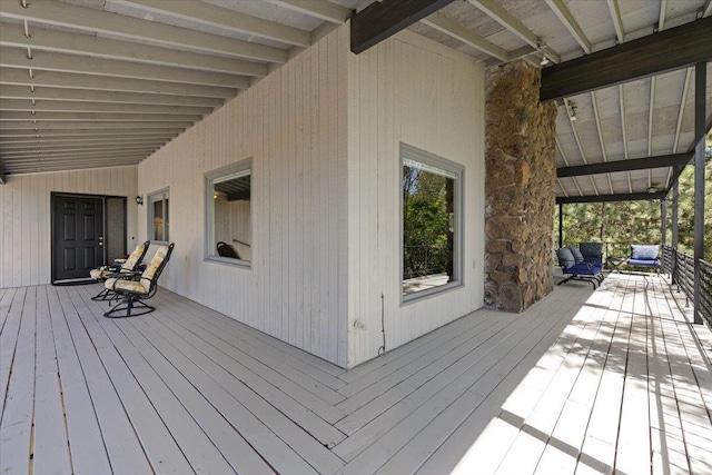 6913 S Ben Burr Rd, Spokane, WA 99223 - view of deck