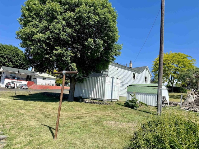 216 NW Cole Ave, Wilbur, WA 99185 - view of green lawn
