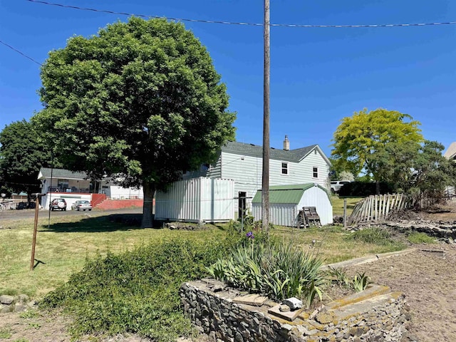 216 NW Cole Ave, Wilbur, WA 99185 - view of yard