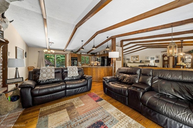 4012 S Terra Verde Dr, Veradale, WA 99037 - living area with a chandelier and wood finished floors