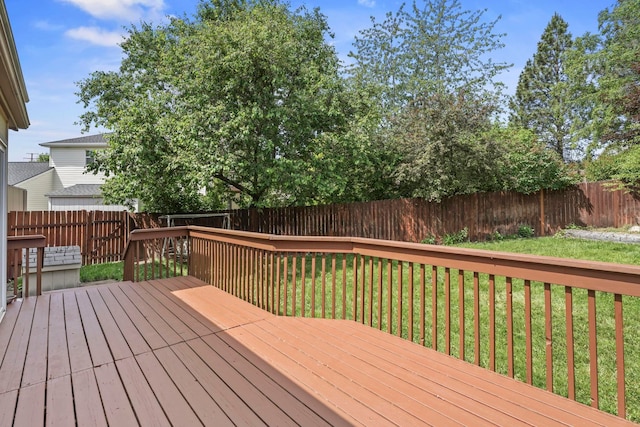 8115 E Sommerset Dr, Spokane, WA 99212 - view of wooden deck