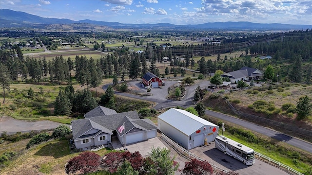 6930 N N Lynden Ln, Otis Orchards, WA 99027 - bird's eye view of a mountainous background