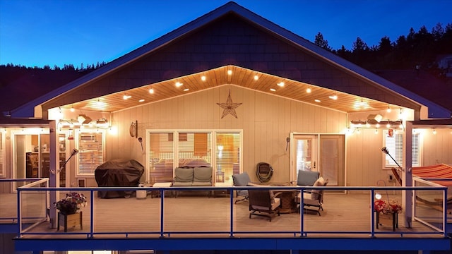 6930 N N Lynden Ln, Otis Orchards, WA 99027 - view of back of house