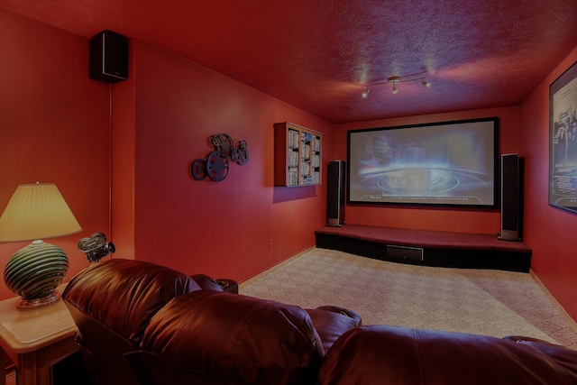 6930 N N Lynden Ln, Otis Orchards, WA 99027 - carpeted cinema featuring baseboards and a textured ceiling