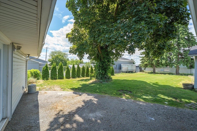 519 N Bannen Rd, Spokane Valley, WA 99216 - view of yard featuring central AC and a patio area