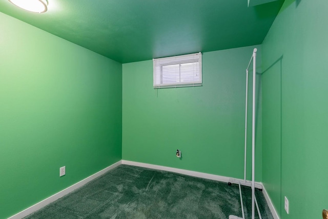 6721 N Howard St, Spokane, WA 99208 - spare room featuring dark carpet and baseboards