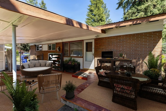 6721 N Howard St, Spokane, WA 99208 - view of patio with outdoor lounge area